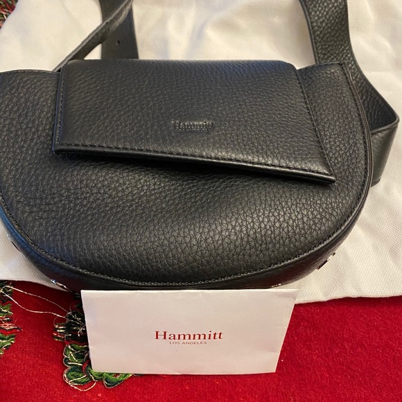 Hammitt🌼NWOT🌼Neil belt bag leather black - Picture 9 of 10